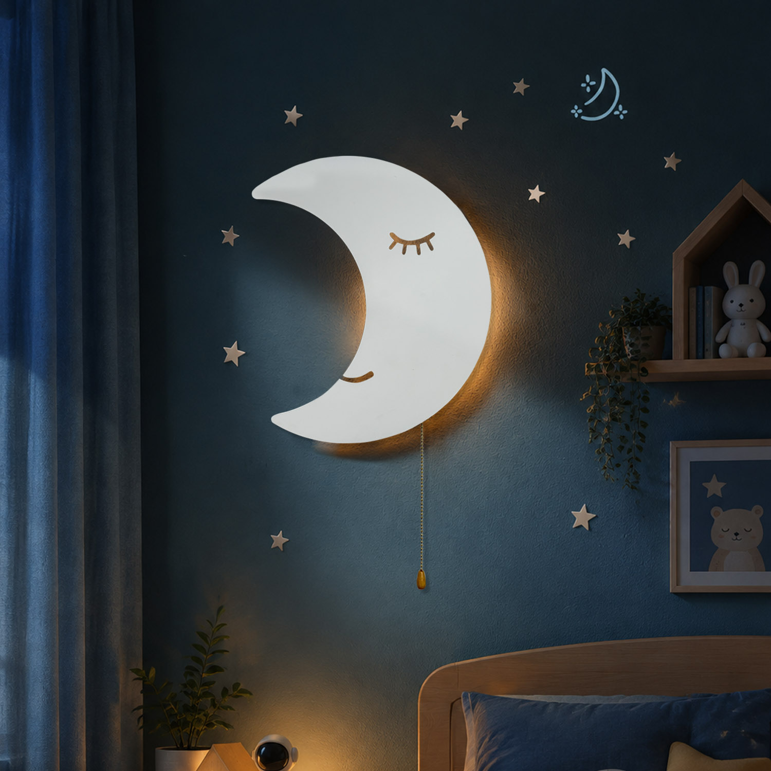Lampu Dinding Awan Terapung |  - Baby Nursery Wall Lights ulasan dan harga
