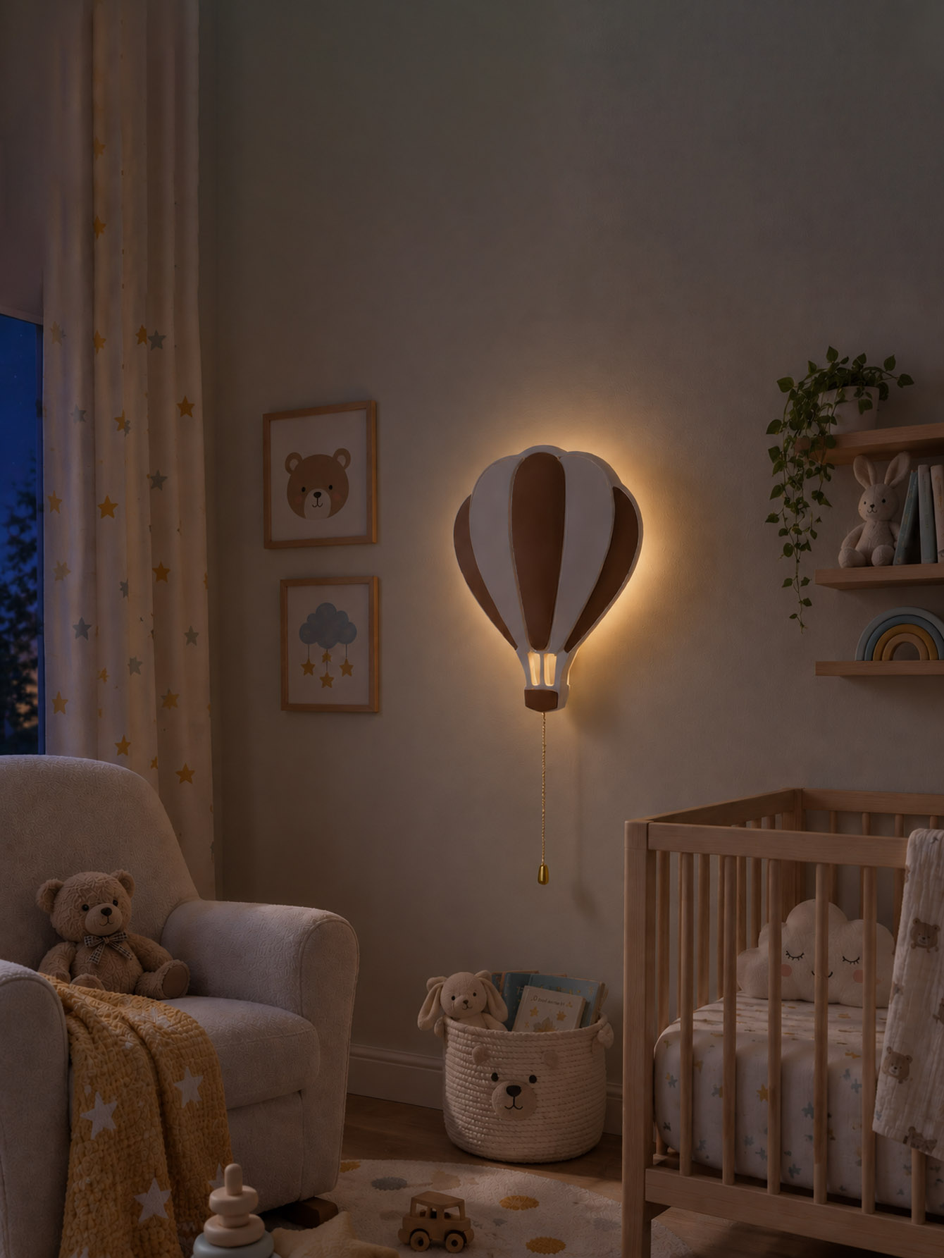 Lampu Dinding Awan Terapung |  - Baby Nursery Wall Lights ulasan dan harga