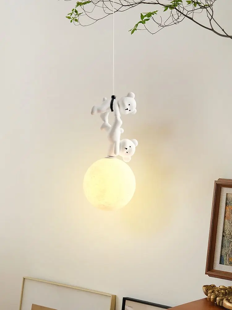 Lampu Beruang Kartun untuk Kam - Baby Nursery Light Fixture ulasan dan harga