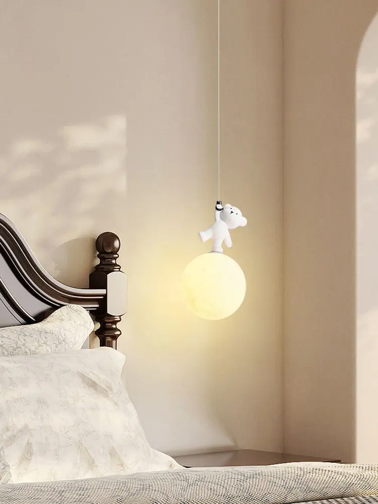 Lampu Beruang Kartun untuk Kam - Baby Nursery Light Fixture ulasan dan harga